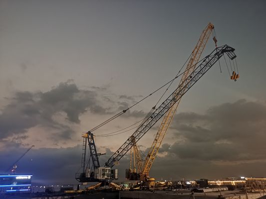 Derrick 16 Tonnen mit 40m Jib Bau Turm Kran mit Inverter Steuerung