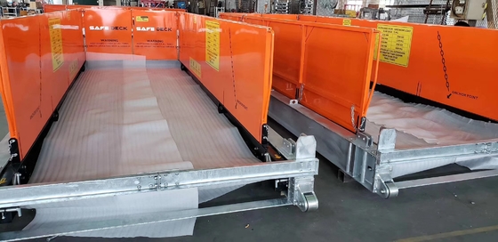 3200 mm Breite Rückziehbare Kran-Ladestelle Cantideck MLP3200