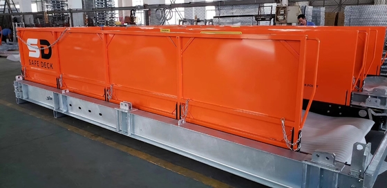 Rückziehbares Material Cantideck 4200mm Breite Bauladenplattformen MLP4200