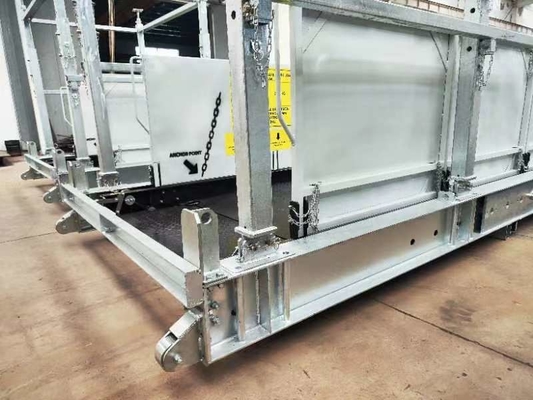 Einfach zu verriegelnde Kranladedeck MLP3200 Breite 3200 mm