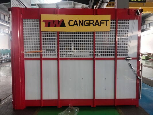 Guter Preis Aufzüge für Bauarbeiten mit Rack und Pinien,VFD-Steuerung, warmgewalzt, 2000 kg Aufzüge für Bauarbeiten, 0-46 m/Min. Aufzüge für Fahrgastmaterial Online