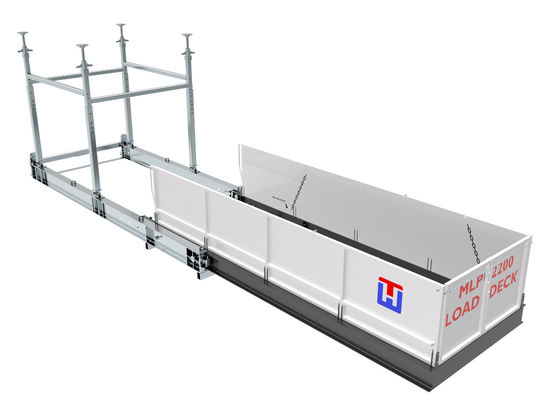 2800 mm Breite Rückziehbares Material Zugangsplattform für das Cantideck MLP2800