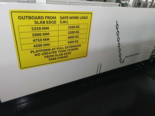 4200mm Breiten-Bau-Laden-Plattformen einziehbares Superdeck MLP4200