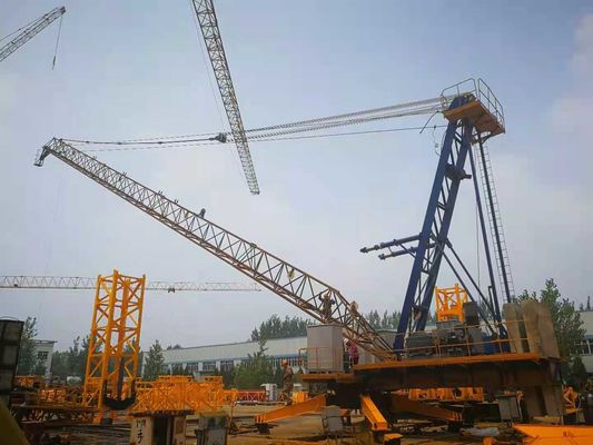 Guter Preis Frequenzsteuerung 30m Jib Derrick Kran, 440V für den Abbau Inncer Klettern Baukran Online