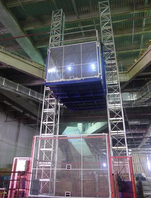 Zwillingsmastware 30 m/Min Baustelle Hebehebe in Lager