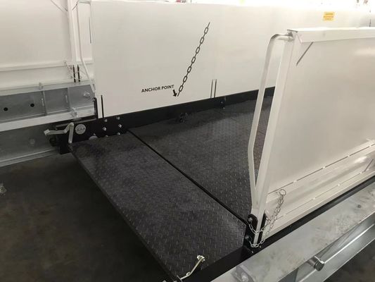 Guter Preis Sandstrahlen 2200 mm Teleskop-Ladungsplattform für Gebäude Online