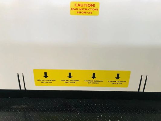 2200mm Breiten-einziehbare ladende Plattform Superdeck für hohe Aufstiegs-Baustelle