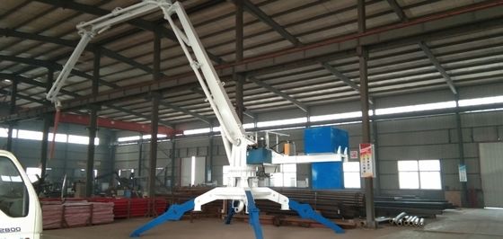 Guter Preis Hydraulische 5,5 kW Beton-Platzierung Boom 360 Grad Rotation mit 3m Schlauch Online