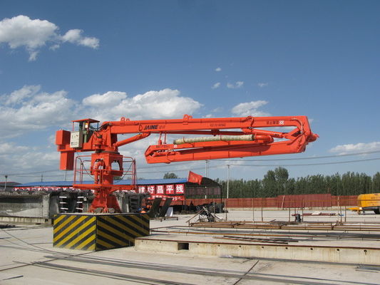 Guter Preis Horizontale Beton-Boom-Pumpe, 11kw Hydraulische Platzierung Boom Online