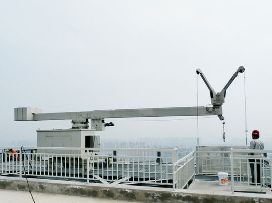 Guter Preis 500 m hohe Gebäude Instandhaltungseinheit mit 300 kg Aluminium Gondel dauerhaft auf dem Gebäude oben installiert Online