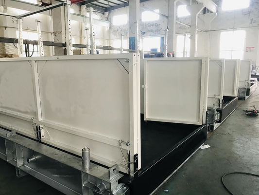 Baustellen Turmkranich Einziehbares Ladedeck 5000 kg Max. Last