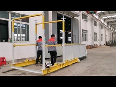 Rückziehbares Materialladedeck mit Gewichtsbegrenzer für Hochhausbaustellen